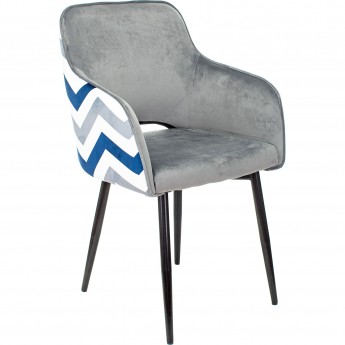 Кресло БЮРОКРАТ CH-380F серая жемчужина зигзаг Кресло БЮРОКРАТ CH-380F серая жемчужина зигзаг