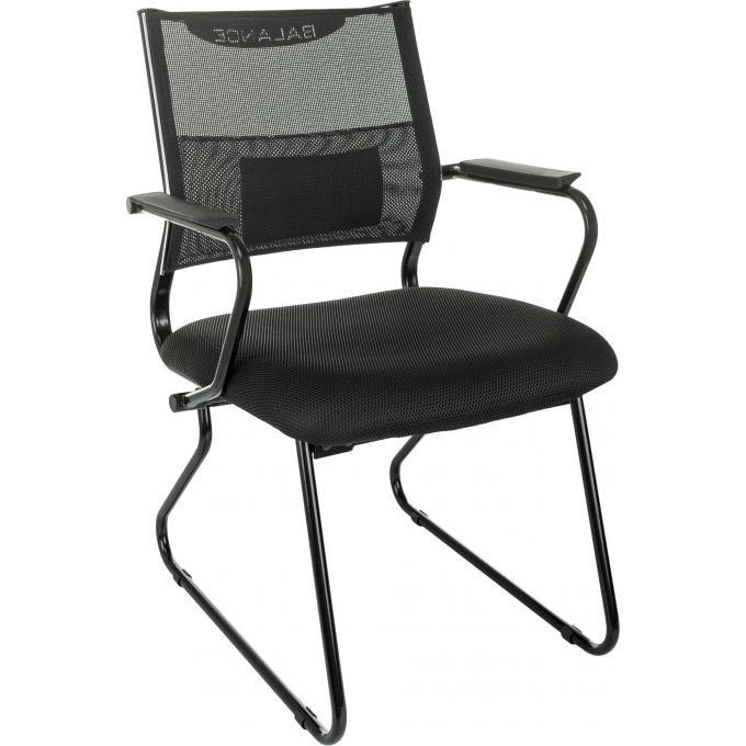 Кресло БЮРОКРАТ CH BALANCE-AV ELASTIC-102 TW-11 сетка/ткань полозья металл черный CH BALANCE-AV B