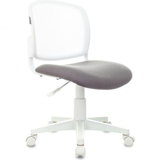 Кресло детское БЮРОКРАТ CH-W296NX белое, серое Neo Grey CH-W296NX/NEO-GREY Кресло детское БЮРОКРАТ CH-W296NX белое, серое Neo Grey CH-W296NX/NEO-GREY