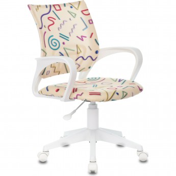 Кресло детское БЮРОКРАТ KD-W4 Sticks 02 песочное Кресло детское БЮРОКРАТ KD-W4 Sticks 02 песочное