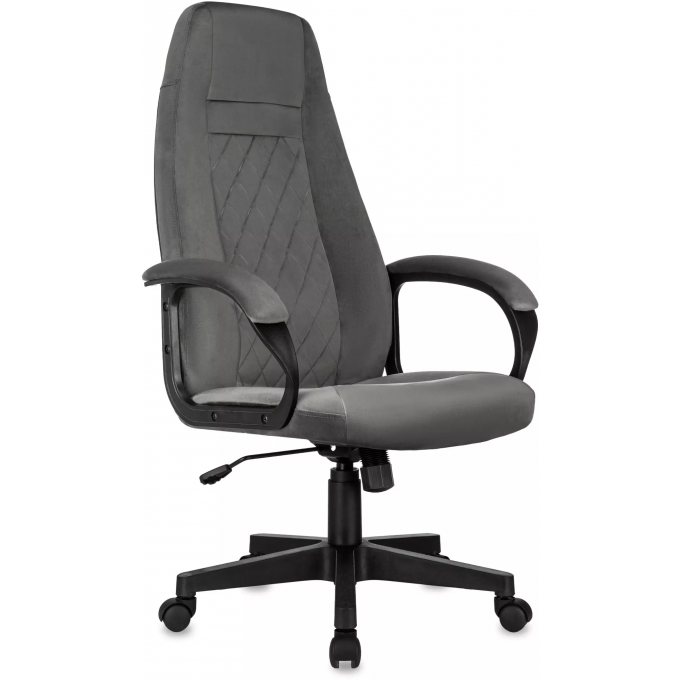 Кресло руководителя БЮРОКРАТ CH-730 FABRIC темно-серый CH-730/FABR-DGREY