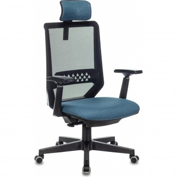 Кресло руководителя БЮРОКРАТ EXPERT черное/синее Кресло руководителя БЮРОКРАТ EXPERT черное/синее