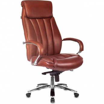 Кресло руководителя БЮРОКРАТ T-9922SL светло-коричневое, кожа Кресло руководителя БЮРОКРАТ T-9922SL светло-коричневое, кожа