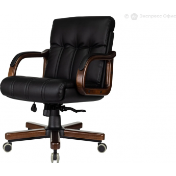 Кресло руководителя БЮРОКРАТ T-9932W-LOW-ECO черный экокожа Кресло руководителя БЮРОКРАТ T-9932W-LOW-ECO черный экокожа