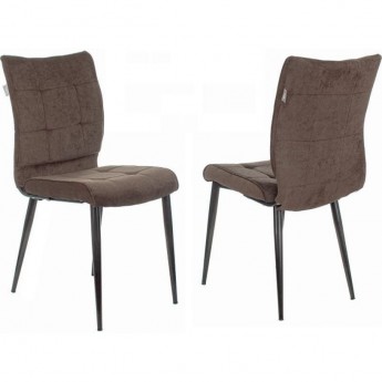 Стул для кухни БЮРОКРАТ KF-4_2 коричневый, комплект 2шт