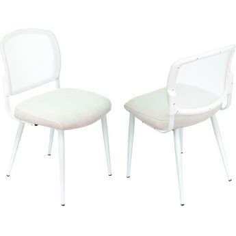 Стул для кухни БЮРОКРАТ KF-8W_2 белый, комплект 2шт Стул для кухни БЮРОКРАТ KF-8W_2 белый, комплект 2шт